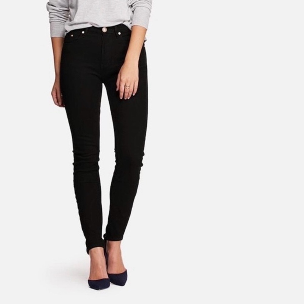 One Teaspoon Scallywags Skinny Jeans Black Size 26